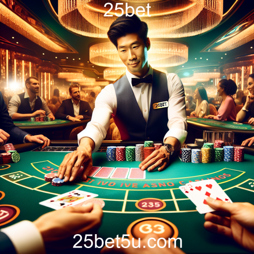 A Emoção do Cassino Ao Vivo no 25bet